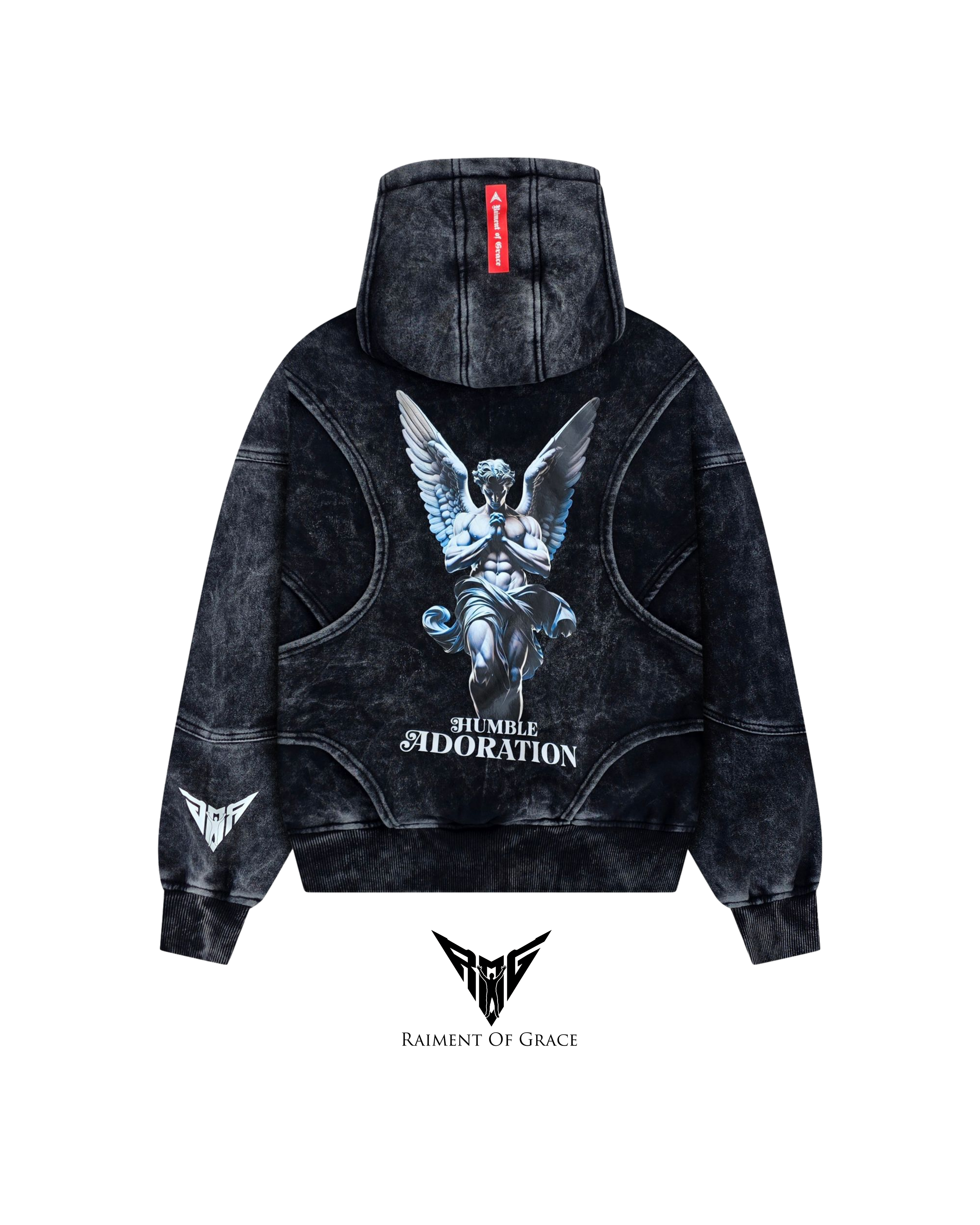 Humble Adoration Acid Wash Hoodie